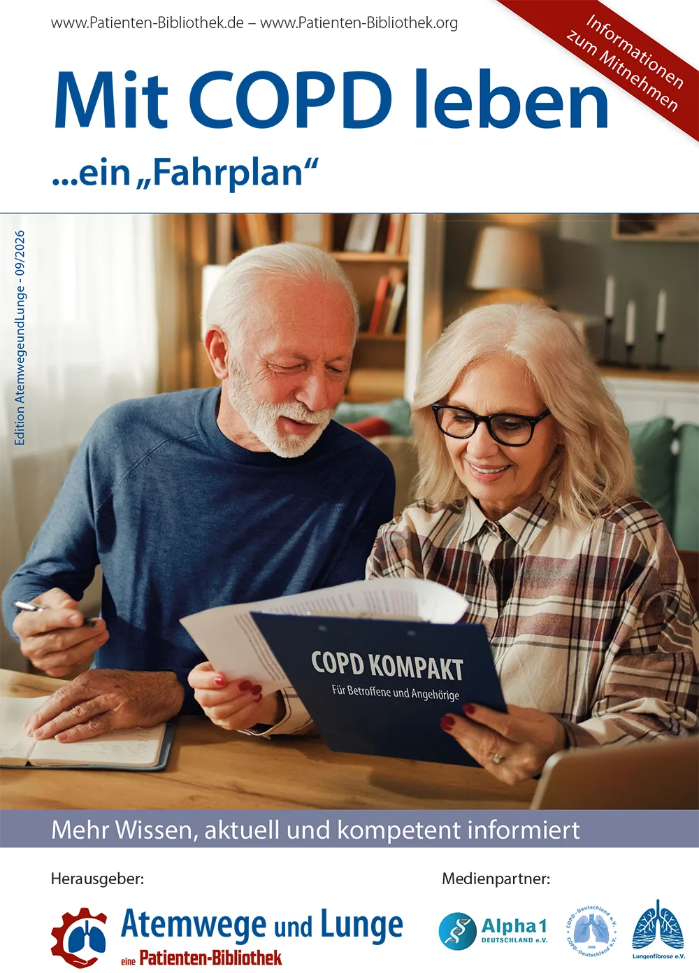 Broschüre: Mit COPD leben ... ein 